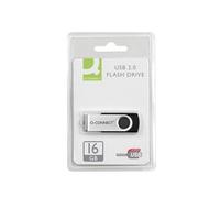 CLES USB 8GB Q-CONNECT USB 2.0 15MB/S EN ECRITURE ET 5MB/S EN LECTURE