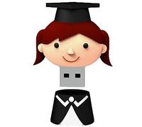 Clés USB Birrete Graduation 8 Go Fille - Pendrives Originaux Détails et Cadeaux Pratiques Graduations Écoles Garderies Fin de cours