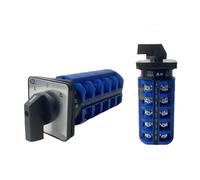 CLEUFWKO Interrupteur Rotatif à 3 Positions 5 pôles LW26-63/5 sélecteur de Came 63A 690V inverseur de Vitesse Contact Argent