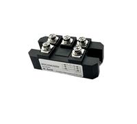 CLEUFWKO Module redresseur triphasé MDS60A 75A 90A 100A 120A 150A 1600V Module redresseur à Pont à diodes triphasé MDS100-16 AC/DC 50A 1600V(MDS100A-1600V)