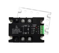 CLEUFWKO Relais régulateur de Tension 220 V/380 V, Module stabilisateur de Tension, contrôleur de barrière de Puissance, monophasé CA amélioré 10 A-200 A(40A)