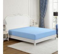 ClevaHome Drap-Housse 90 x 200 cm,Bonnet Jusqu’à 28 cm,Polyester brossé Ultra Doux,certifié Oeko-TEX Standard 100,élastique intégral, Infroissable et résistant à la décoloration