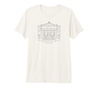Cleveland, Dessin à la Main, musée d'art, Ohio T-Shirt Haut de Gamme