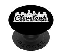 Cleveland, du Moins ce n'est Pas Detroit - Vintage Amusant PopSockets PopGrip Adhésif