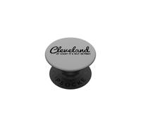 Cleveland, du Moins ce n'est Pas Detroit - Vintage Amusant PopSockets PopGrip Adhésif