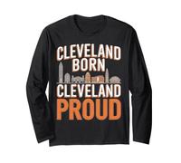 Cleveland est née à Cleveland, fière de Ses Vibrations Manche Longue