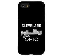 Cleveland Ohio Souvenir Skyline Guitare Homme Cleveland Coque pour iPhone SE (2020) / 7/8