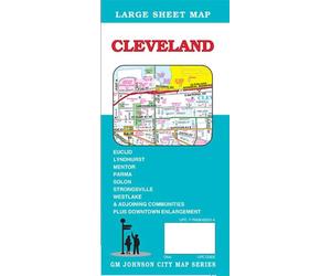 Cleveland, Ohio Street Map | GM Johnson