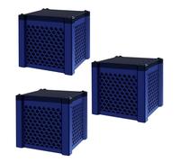 Clever-Cube Lot de 3 cubes de charbon actif pour chevaux - Filtre à charbon actif - Abreuvoir pour chevaux - Cube purificateur d'eau écologique pour une eau claire et propre