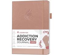 Clever Fox Grand journal de récupération de dépendance - Carnet d'exercices de sobriété guidé pour l'alcool, les drogues, les jeux, l'alimentation et d'autres dépendances - Planificateur quotidien