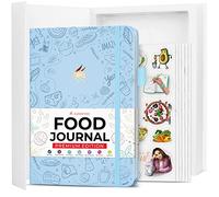 Clever Fox Journal alimentaire de qualité supérieure - Journal de suivi quotidien des repas avec suivi des calories - Journal de nutrition, de régime et de perte de poids pour homme et femme -