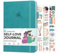 Clever Fox Journal d'amour de soi - Journal de découverte de soi guidé pour les soins personnels, la réflexion et l'auto-assistance, la santé mentale, la gratitude et la pleine conscience (turquoise)