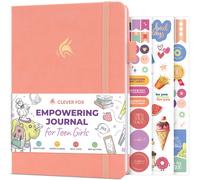 Clever Fox Journal d'autonomisation pour adolescentes Journal d'amour-propre guid avec instructions Carnet de gratitude et de manifestation,