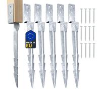 Clever Leon Ancrage balançoire 43 cm lot de 6 acier galvanisé