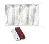 Clever Leon Filet de Volley - Badminton - Tennis - 6,5 x 0,75 m - Résistant aux UV - Imperméable - Bordeaux