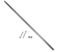 Clever Leon Poteau De Filet pour Trampoline en Acier Galvanisé Longeur 97 cm Diamètre 25 mm Espacement 12 cm