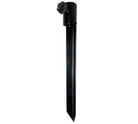CLEVER LEON Support de Parasol de 40 cm pour Plage, Jardin, Camping, Plage - en Acier galvanisé à Chaud - avec Tige de diamètre de 10 à 38 mm, S