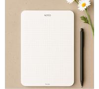 CLEVER SIGNS Lot de 2 blocs-notes format A5 (21,1 x 14,7 cm) - 50 feuilles chacun, papier de qualité supérieure avec support arrière en carton - Parfait pour la planification, la prise de notes, la