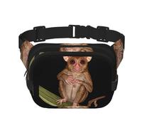 Clever Tarsier Sac banane tendance unisexe pour le voyage et le sport