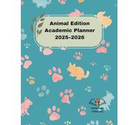 CleverNest: Animal Edition - Academic Planner 2025-2026: Cute Academic Organizer for Boys and Girls with Animal Themes, Mood Tracker, Goals, and Weekly Planning