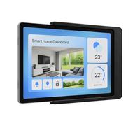 Cleverstation Support Mural Tablette pour Fire Tablet - Slide-in (Noir, pour Fire 10 (9 gen, 2019, 10,1 Pouces))