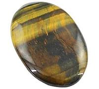 CLEVIO 10.00 Ratti 9.25 Carat Earth Mined Tiger Eye/Tiger Stone/Tiger'S Eye Gemme Certified Loose Stone-B0DKBYXZMRNAMZ, Small, Gemme