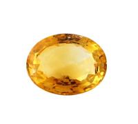 CLEVIO 10.25 Ratti Sunela Stone Original Certified Natural Citrine Success Gemstone For Men & Women (testé en laboratoire) -B0D49W2PMRNAMZ, Small, Gemme