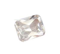 CLEVIO 12,25 Ratti - 11,45 carat I Oxyde de zirconium blanc d'excellente qualité I Certifié Aaa + Rashi Ratna Gemme I pour homme et femme S-B0BBNGKPMRNAMZ