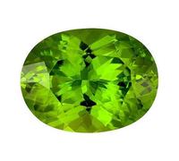 CLEVIO 6,50 carats 7,25 Ratti certifié non chauffé non traité A+, pierre précieuse naturelle péridot en vrac pour femmes et hommes, S-B0CK5X6CMRNAMZ, Small, Gemme