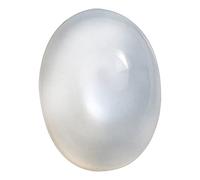 CLEVIO , 7,25 Ratti / 6,60 carats Pierre de lune naturelle de qualité supérieure A+ Pierre de lune naturelle de qualité A+ Pierre de lune en vrac certifiée en laboratoire pour homme et femme