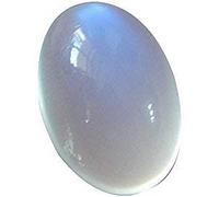 CLEVIO , 7,25 Ratti / 6,65 carats - Finition naturelle taillée cabochon - Qualité A+ - Pierre de lune Rashi Ratna originale certifiée en laboratoire - Non chauffée - Pierre précieuse non traitée