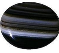 CLEVIO 8,25 Ratti 7,00 carats de qualité A1 naturelle noire Hakik Sulemani en vrac certifiée authentique excellente pierre Kala Akik Rashi Ratan-B0BTWGB1MRNAMZ, Small, Gemme