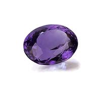 CLEVIO Améthyste naturelle 9,25 Ratti / 8,25 carats certifiée en laboratoire Earth Mind Natural Katela/Kathela Rashi Ratna Pierre précieuse en vrac pour homme et femme - B09DZ2XPMRNAMZ, Small, Gemme