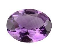CLEVIO Améthyste naturelle 9,25 Ratti / 8,25 carats certifiée en laboratoire Earth Mind Natural Katela/Kathela Rashi Ratna Pierre précieuse en vrac pour homme et femme - B09DZ2LXMRNAMZ, Small, Gemme