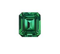 CLEVIO Émeraude zambienne/Panna Earth de 4 carats certifiée astrologue Aa++ - Pierre précieuse naturelle certifiée originale - B0DPB4S4MRNAMZ, Small, Gemme