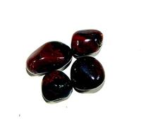 CLEVIO Pierre de sang naturelle - 1 pièce - Bijoux en vrac - -B09CMNJ8MRNAMZ, Small, Gemme