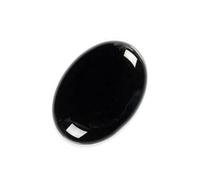 CLEVIO Pierre Sulemani Hakik de 10,50 carats certifiée en laboratoire - Onyx noir naturel - Pour homme ou femme - B0C8JLZYMRNAMZ, Small, Gemme