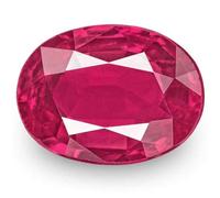 CLEVIO Rubis naturel de qualité A+ de 5 carats - Pierre astrologique certifiée en laboratoire - Pierre précieuse naturelle en vrac - B08KSFZWMRNAMZ, Small, Gemme