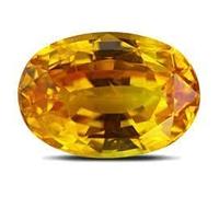 CLEVIO Sunela Stone -B0BR19Y4MRNAMZ Pierre précieuse citrine naturelle certifiée originale 2,25 carats pour homme et femme, Small, Gemme