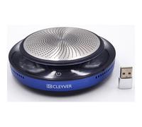 Cleyver - CC90 UC Speakerphone filaire et sans fil avec Dongle USB pour audioconférence nomade