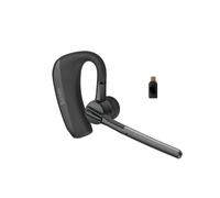 Cleyver Nomad Earpiece UC Oreillette Bluetooth multipoint avec 2 micros ENC, longue autonomie et portée de 30m, idéale pour appeler partout, sans