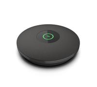 Cleyver Wired Ext Microphone USB PoE Microphone de plafond professionnel avec captation omnidirectionnelle à 360°, connexion USB et alimentation PoE