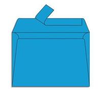 Clairefontaine 5551C - Paquet de 20 Enveloppes Auto-Adhésives - Format 9x14cm - 120g/m² - Coloris Turquoise - Invitation Evènements et Correspondance - Gamme Pollen - Papier Premium Lisse