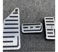 CLFJWZ Accélérateur Antidérapant sans Perçage Pédale De Frein Plaque De Recouvrement Repose-Pieds Pédale Pad pour Fit N-Box N-One N-WGN N-Van Intérieur Voiture(Argent)