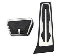 CLFJWZ Coussin De Protection pour Pédale D'accélérateur pour BMW X1 X2 F48 F39 F45 F46 F40 1 2 Series MPV 220i LHD Pédale Pad Tapis Couverture Intérieur Voiture(Style 2)