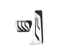 CLFJWZ Pédales De Voiture Accélérateur Carburant Gaz Pédale De Frein Pad Couverture Résistance Au Glissement pour BMW X5 X6 F15 F16 E70 E71 E72 2008-2018 Intérieur Voiture(Style 2(at))