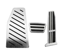 CLFJWZ Pédales De Voiture en Alliage D'aluminium pour Toyota pour Camry 2018-2023 RAV4 Rav 4 2019-2023 Accessoires De Couverture De Pédale De Frein À Gaz Intérieur Intérieur Voiture(Style2)