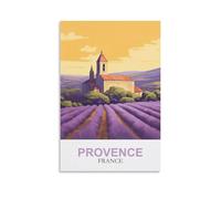 CLFMHNAS Poster de voyage vintage Provence France 30 x 45 cm