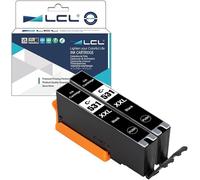 CLI-531 XXL Cartouches d'encre Remplacement pour Canon CLI-531BK CLI-531 Noir imprimante Compatible pour Canon TS8750 TS8751 (2-Pack,Rendement élevé,Noir)
