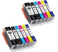 Cli-581 Pgi-580 Xxl Cartouches D'Encre Remplacement Compatible Pour 581 580 Xxl Pour Ts8350 Ts8250 Ts8150 Ts8351 Ts8251 Ts8151 Ts8352 Ts8252 Ts8152 Ts9150 Ts9155 (12 Pack)[ENC945270]